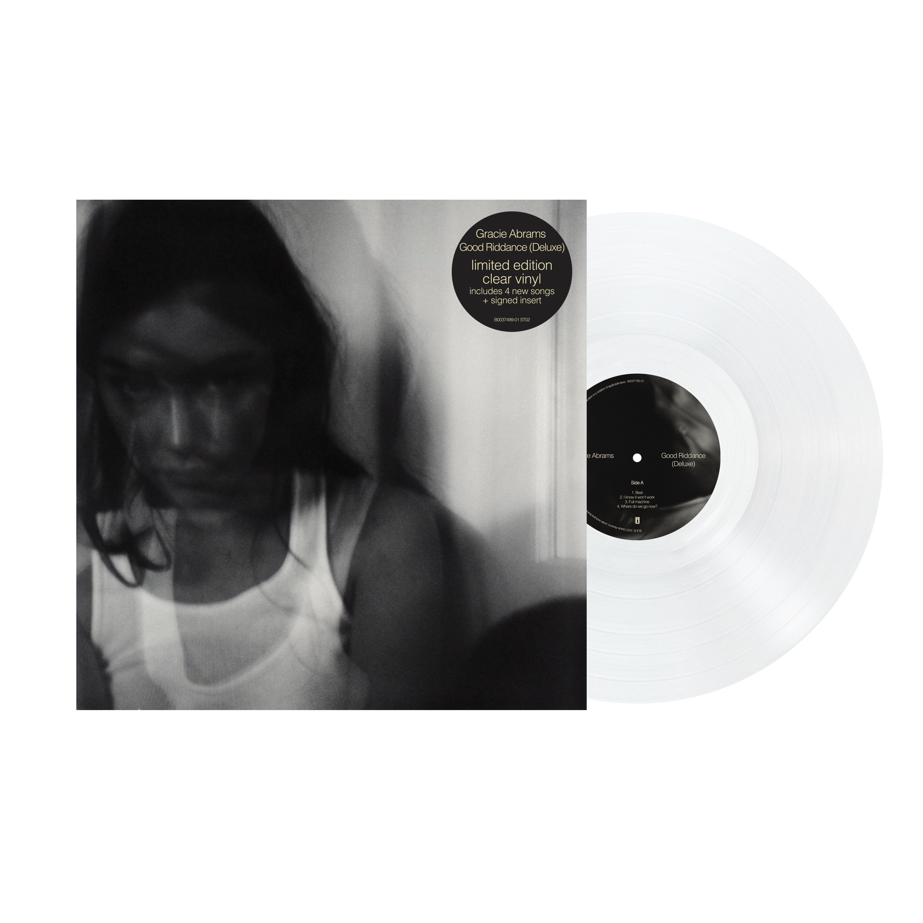Gracie Abrams - Good Riddance - Vinyle Deluxe Transparent