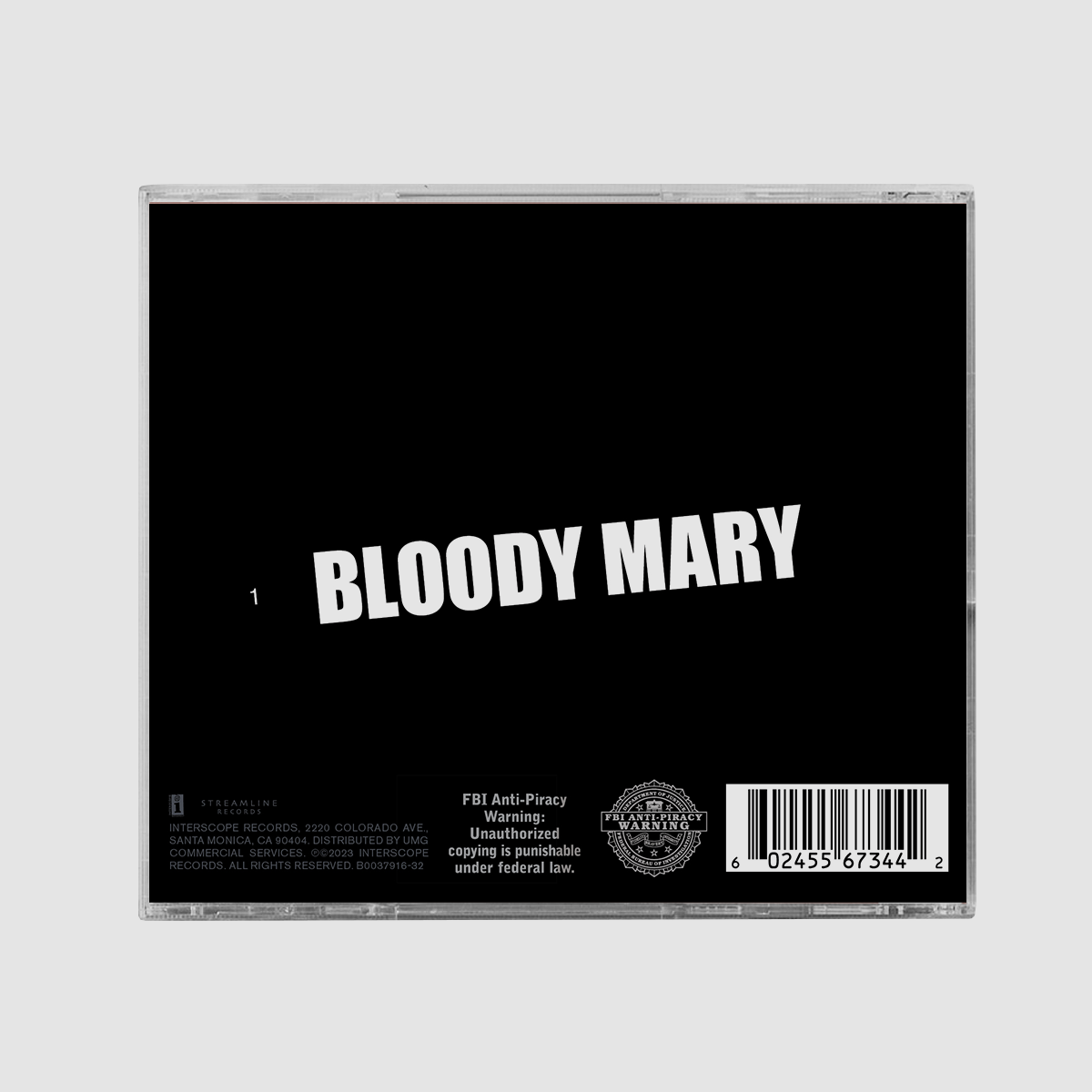 Lady Gaga - Bloody Mary - CD