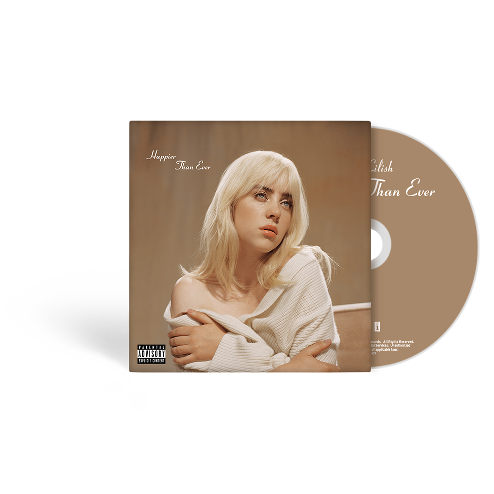 Billie Eilish - Happier Than Ever - CD - Store Universal Music Store