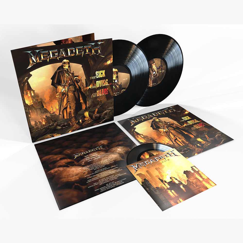 Megadeth - The Sick, The Dying... and The Dead! - Double Vinyle + 45T