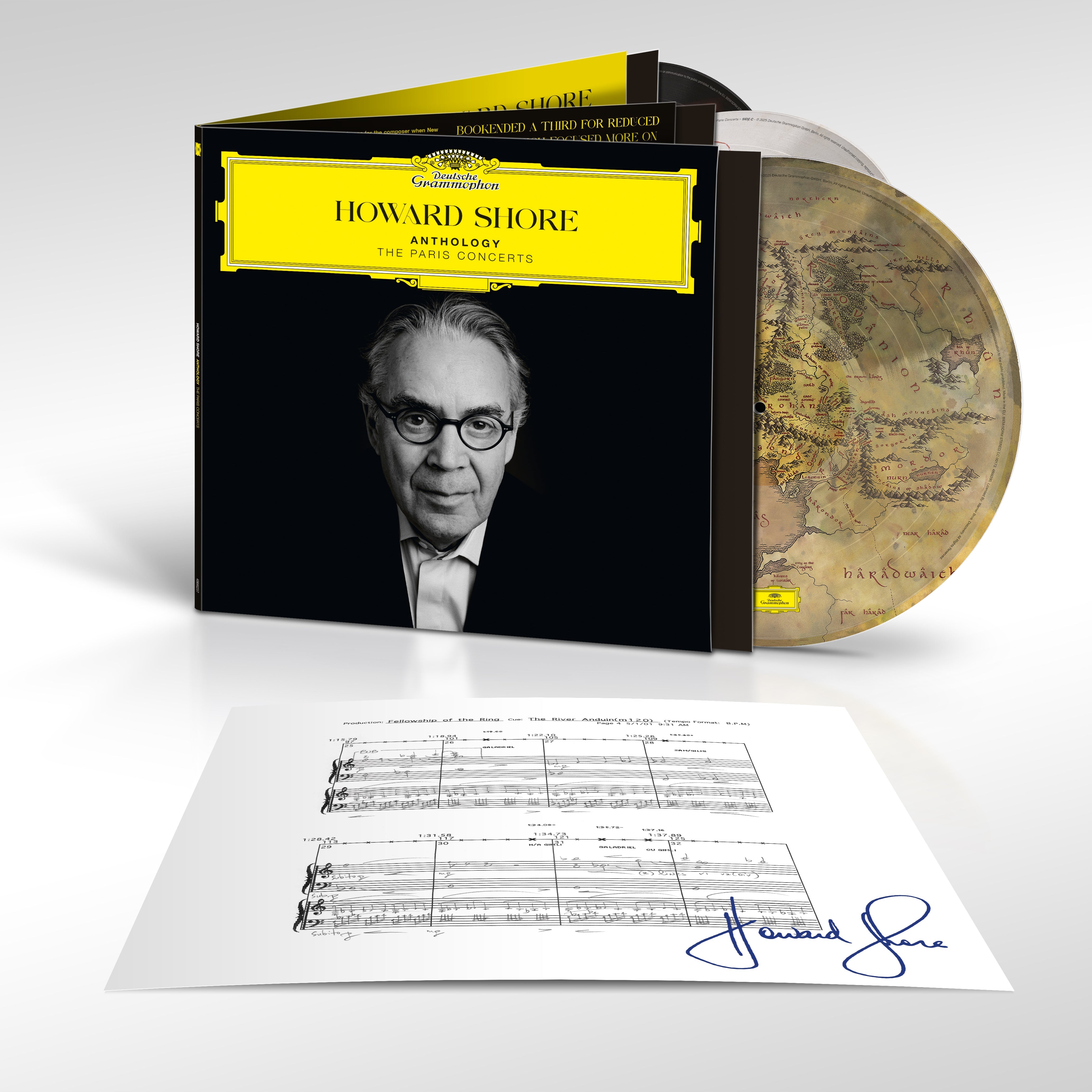 Howard Shore - Anthology: The Paris Concerts - Triple Vinyle + Artcard Dédicacée