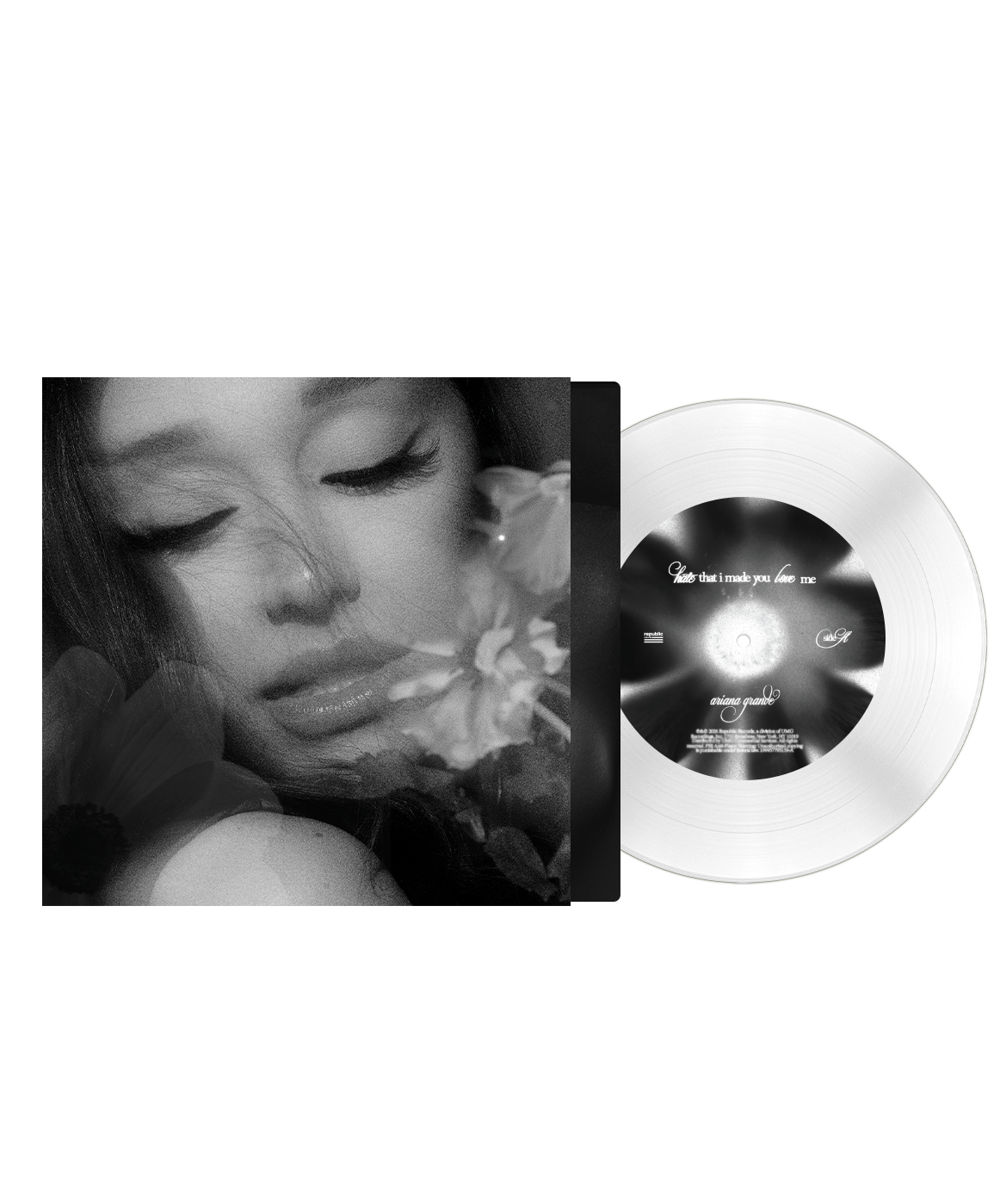 Ariana Grande - hate that i made you love me - Vinyle 45T dandelion white