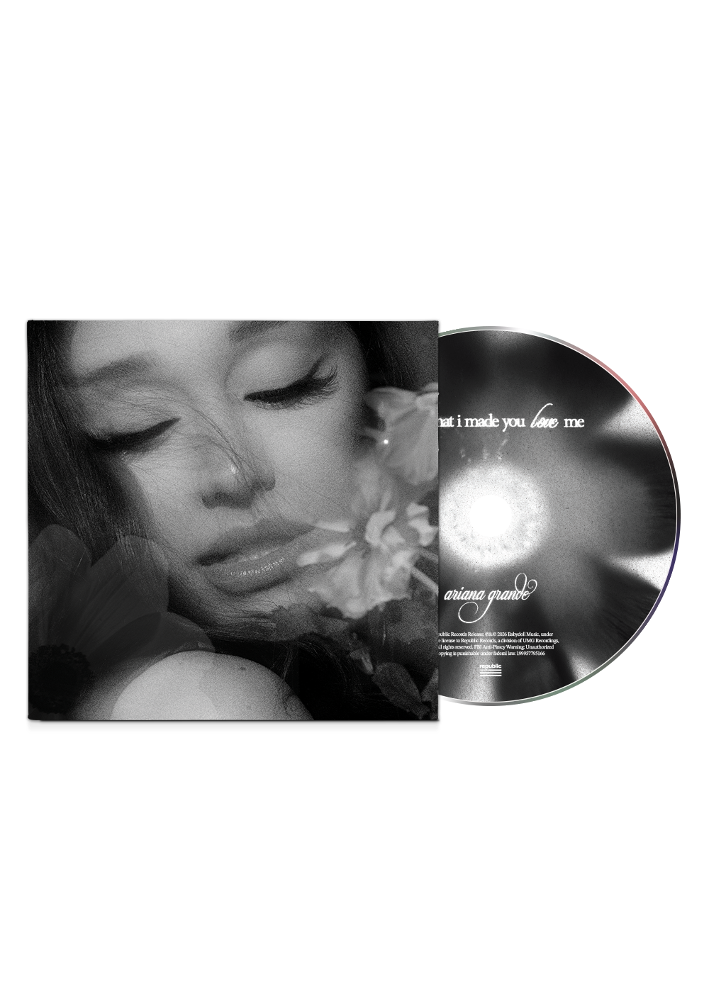 Ariana Grande - hate that i made you love me - w/ instrumental CD