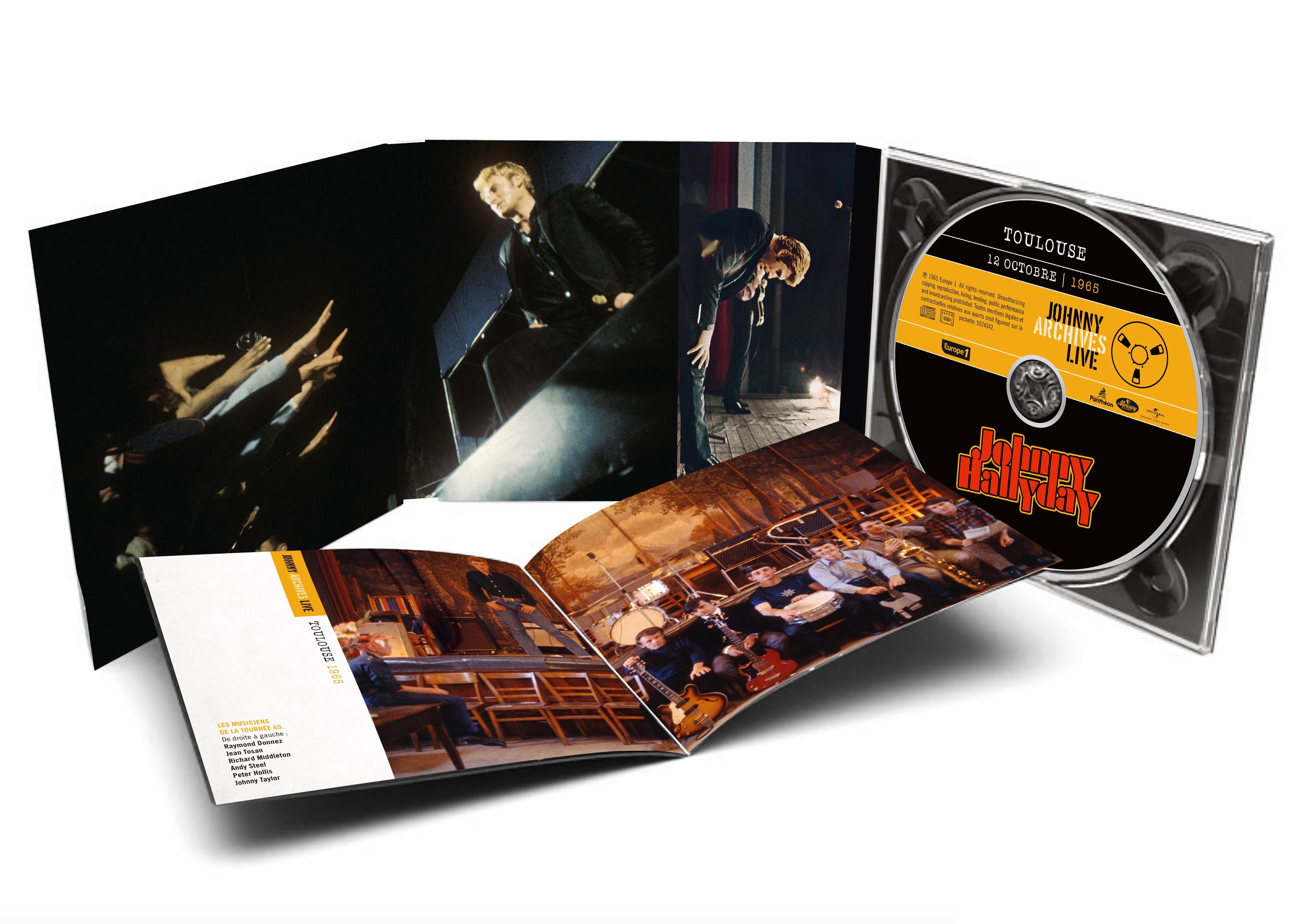 Johnny Hallyday - Toulouse Octobre 1965 - CD