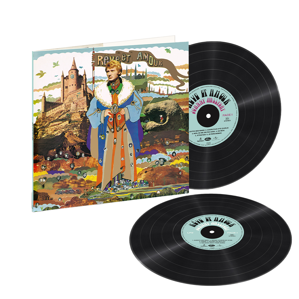 Johnny Hallyday – Rêve et Amour - Double Vinyle