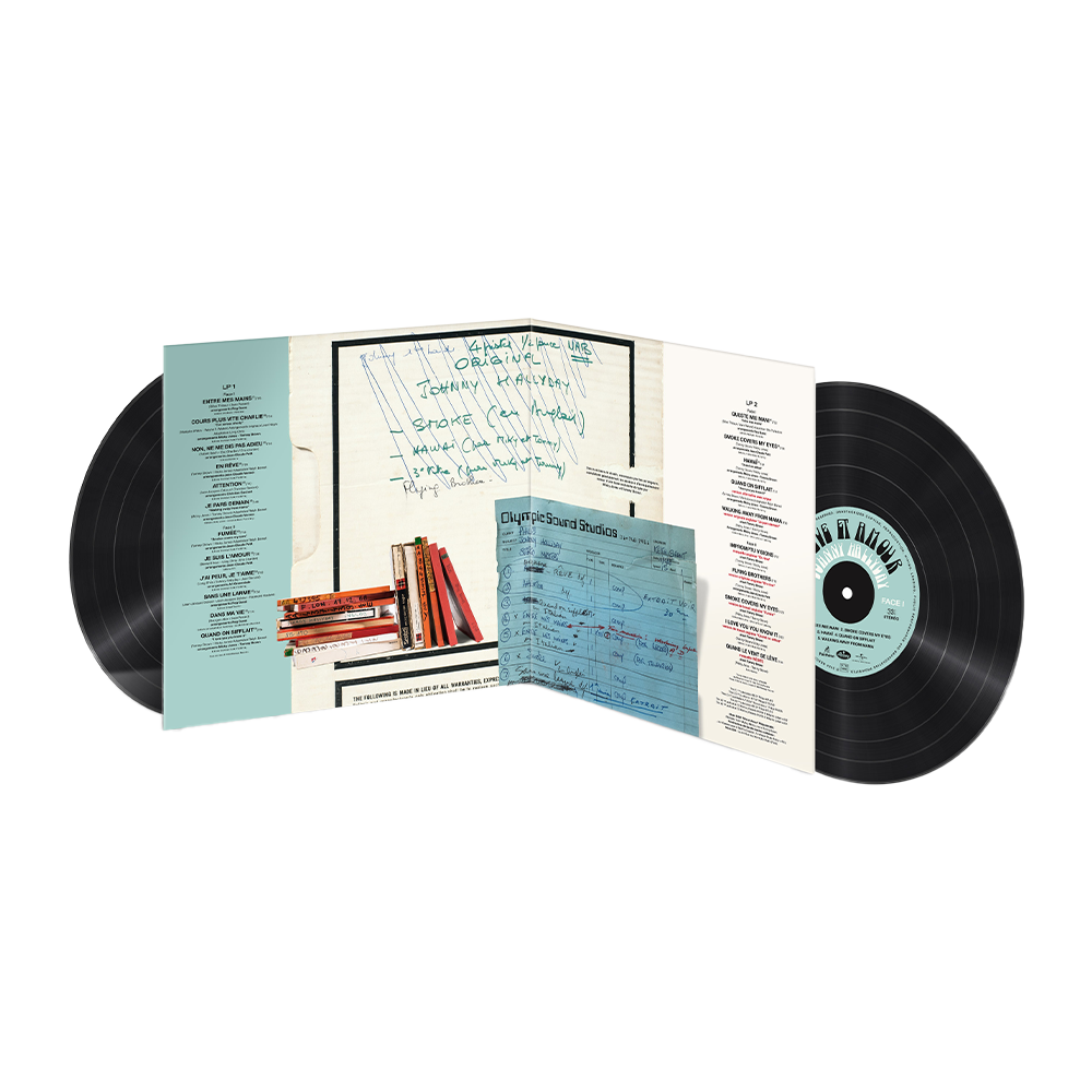 Johnny Hallyday – Rêve et Amour - Double Vinyle
