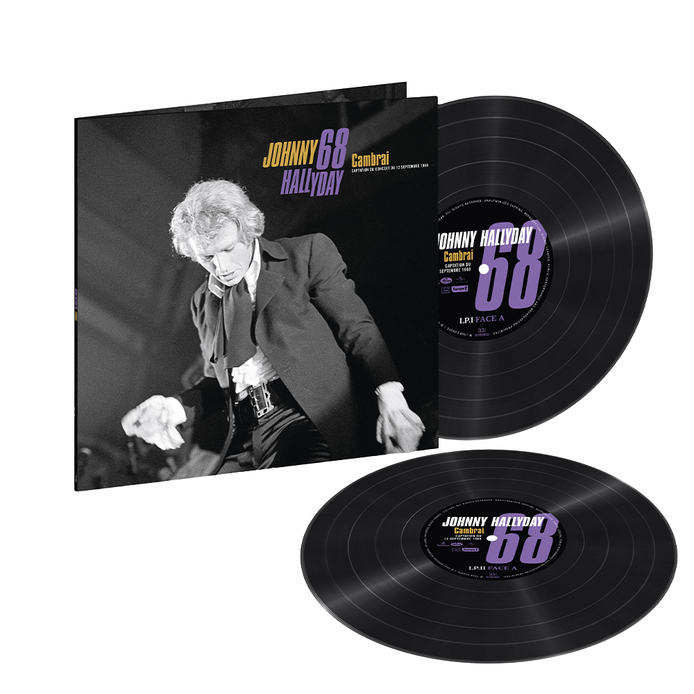 Johnny Hallyday – Live Cambrai 68 - Double Vinyle