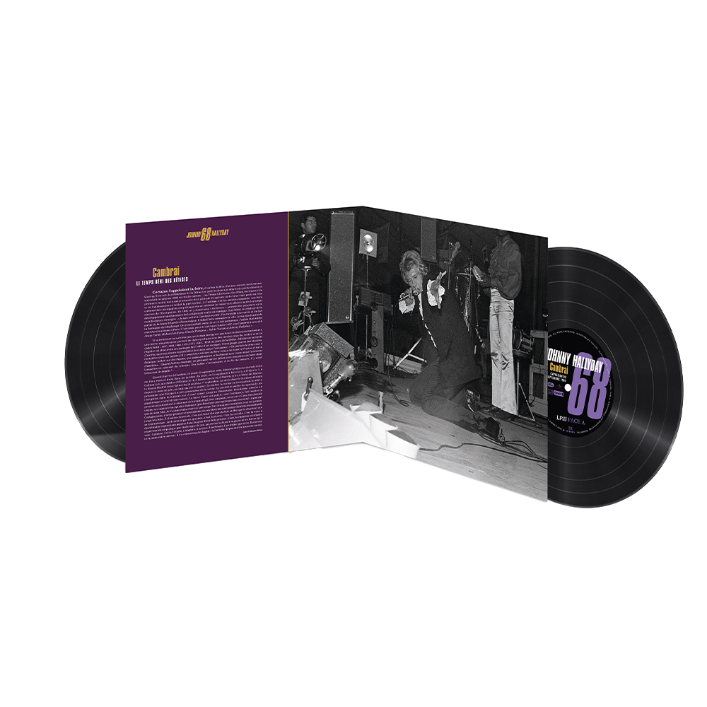 Johnny Hallyday – Live Cambrai 68 - Double Vinyle