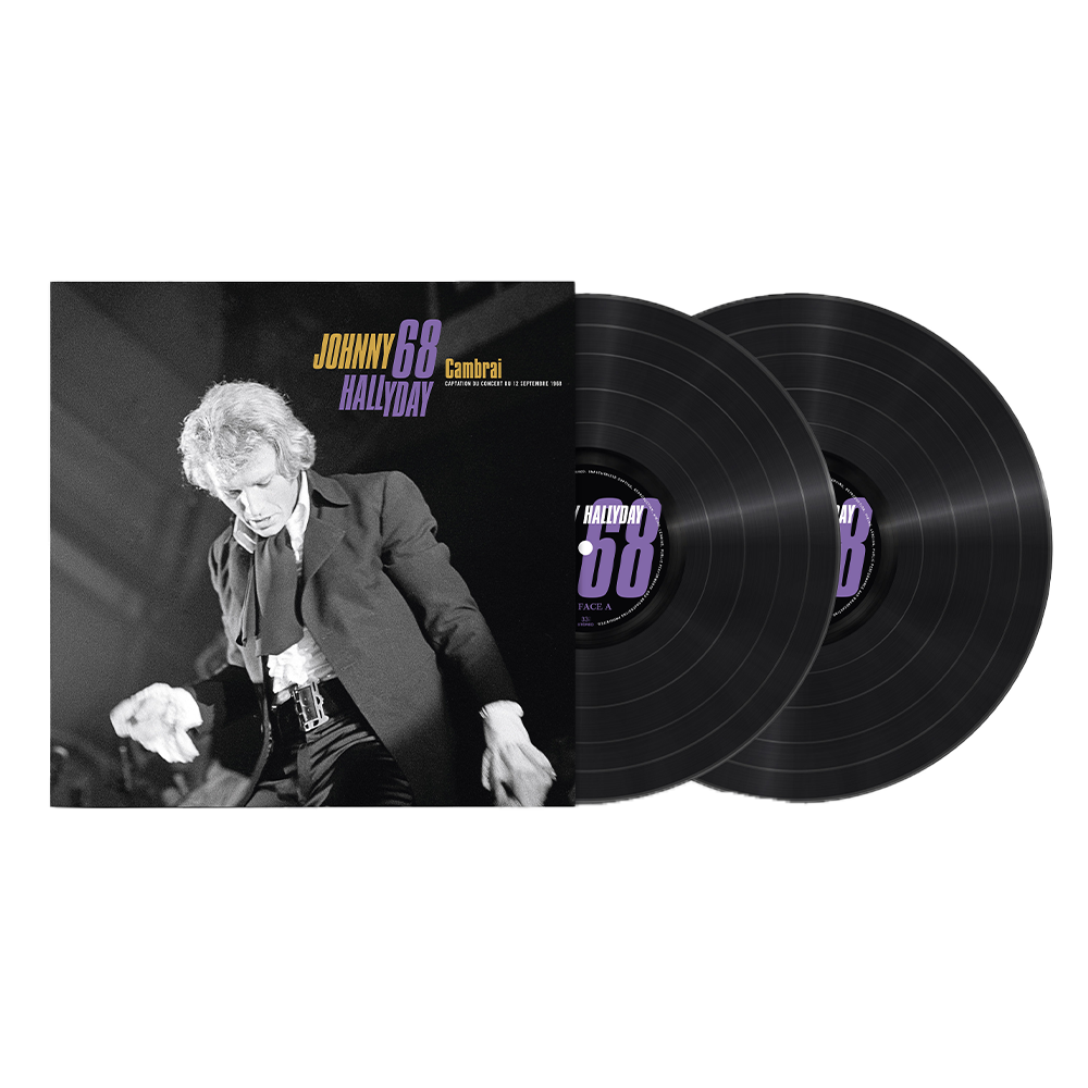 Johnny Hallyday – Live Cambrai 68 - Double Vinyle