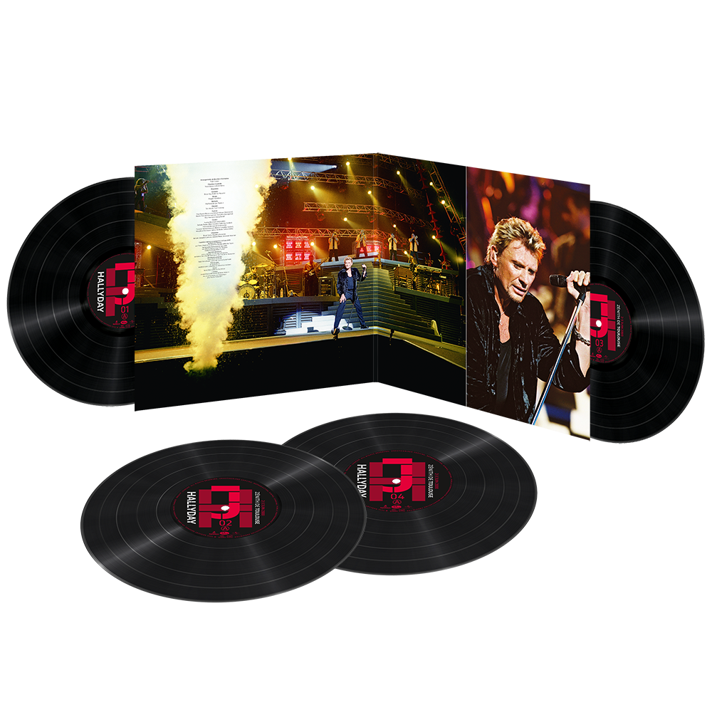 Johnny Hallyday - Live Toulouse Juin 2000 – 4LP (Limité et Numéroté)