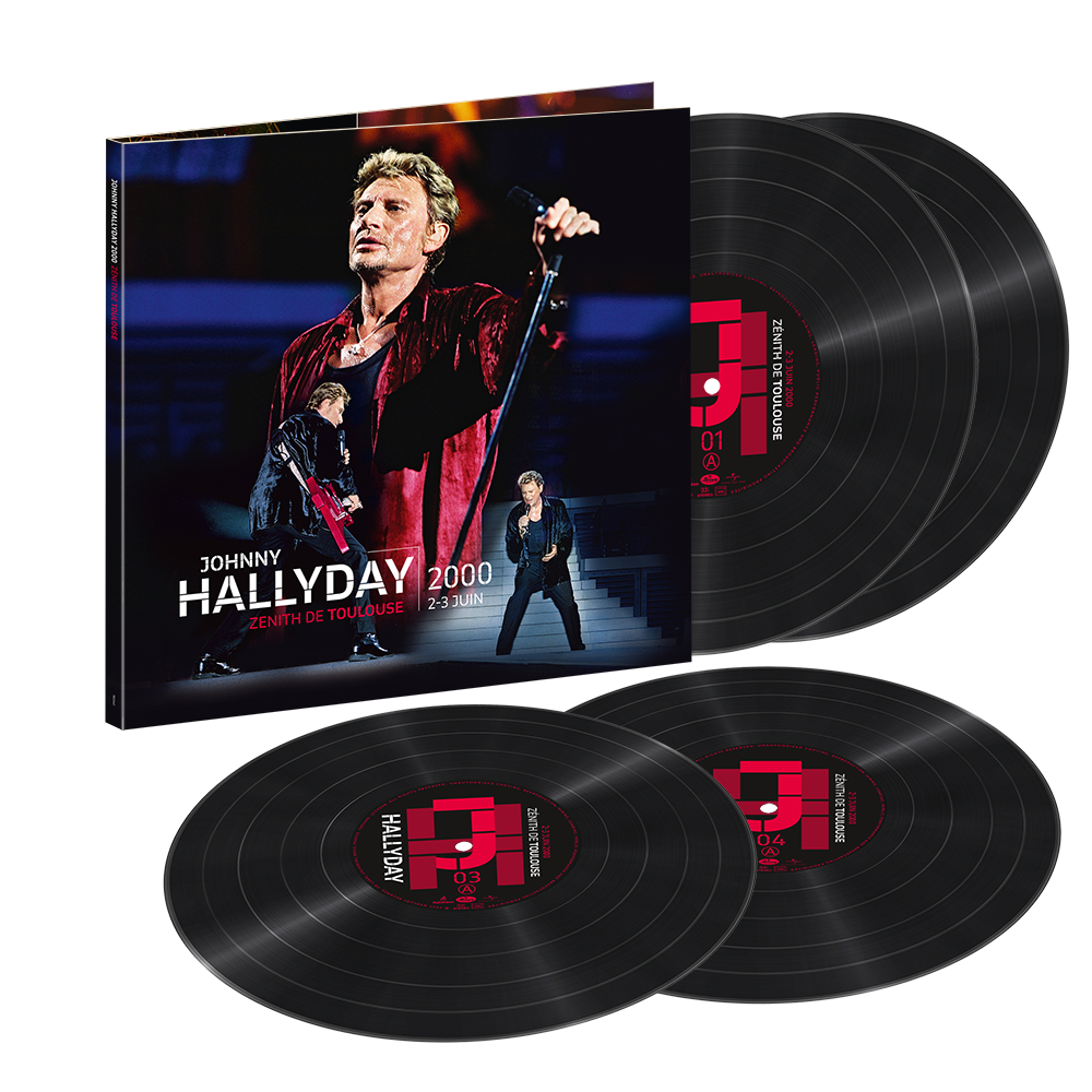 Johnny Hallyday - Live Toulouse Juin 2000 – 4LP (Limité et Numéroté)