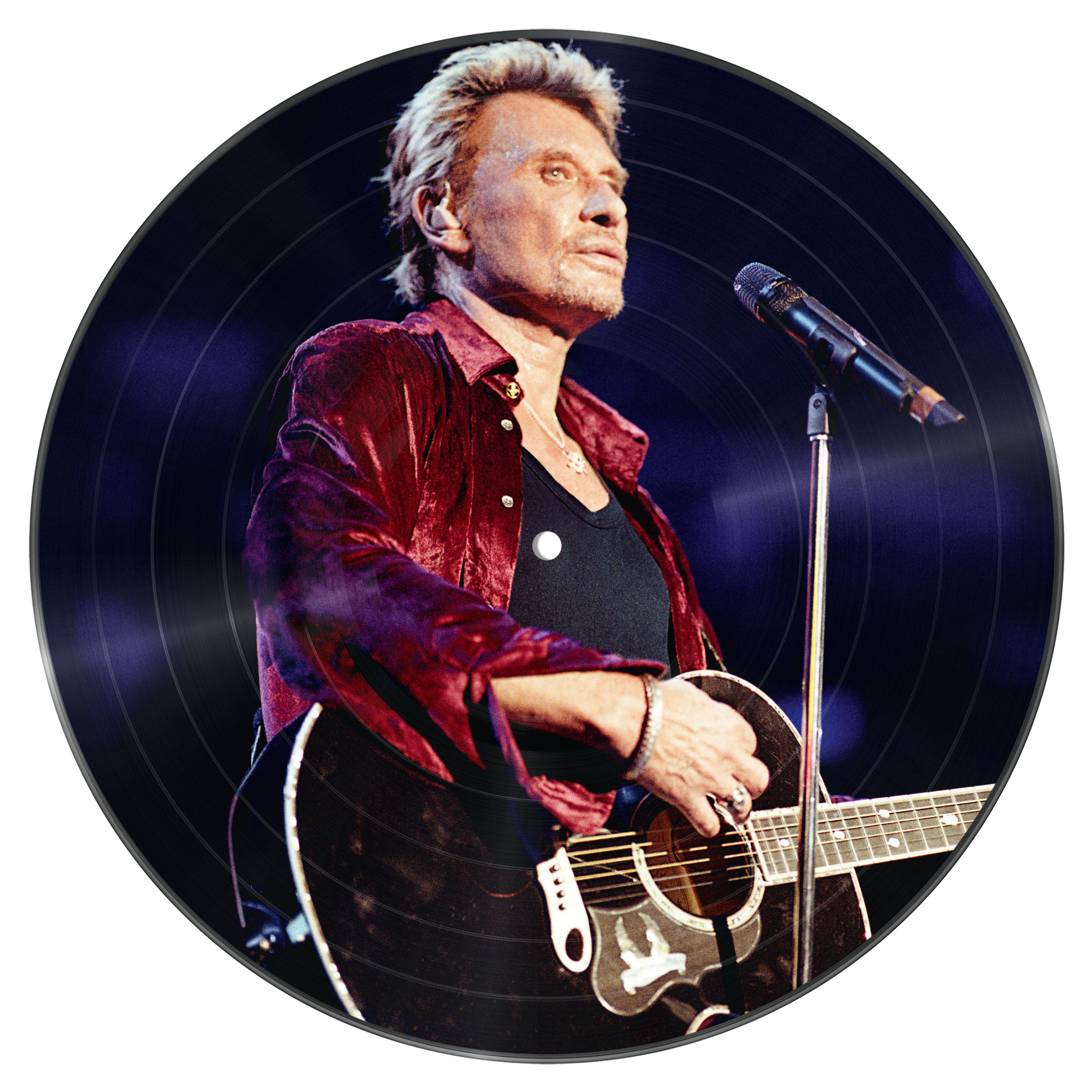 Johnny Hallyday - Live Toulouse Juin 2000 – Vinyle Picture Disc Exclusif