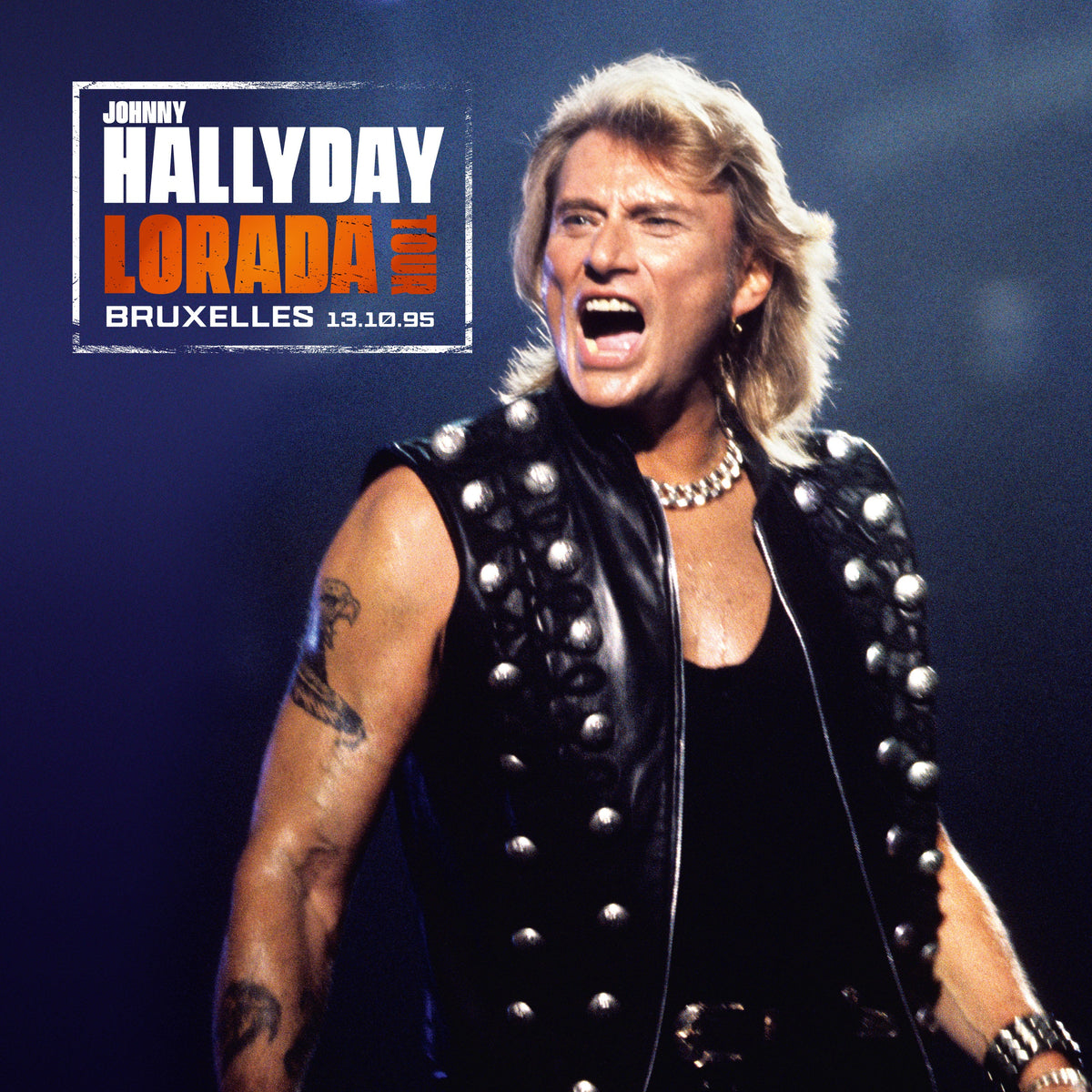 Johnny Hallyday - Lorada Tour - Vinyle 45T Exclusif Lady Lucille Bruxelles 95