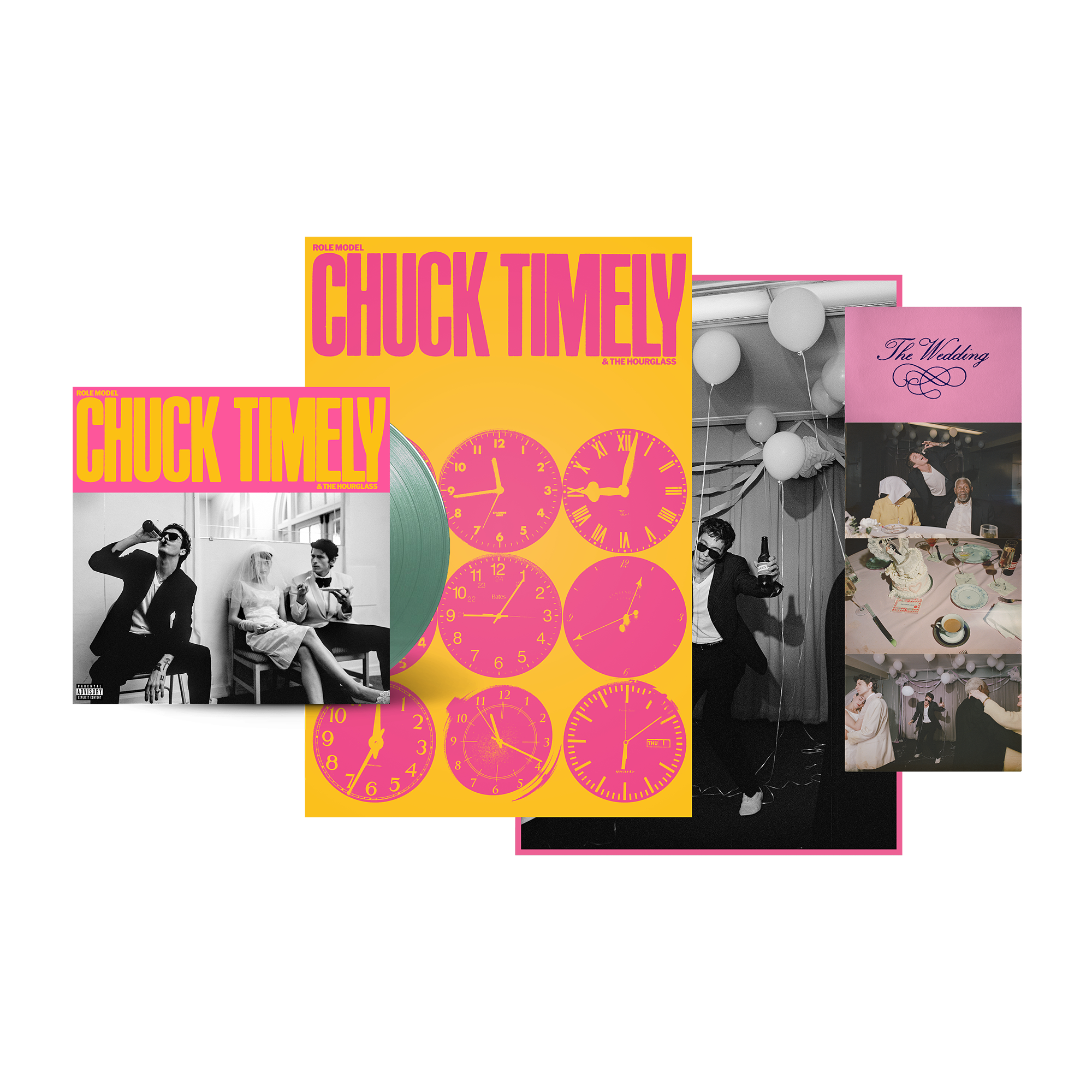 Role Model - Chuck Timely & the Hourglass - Vinyle Couleur Pistache (Exclusivité)