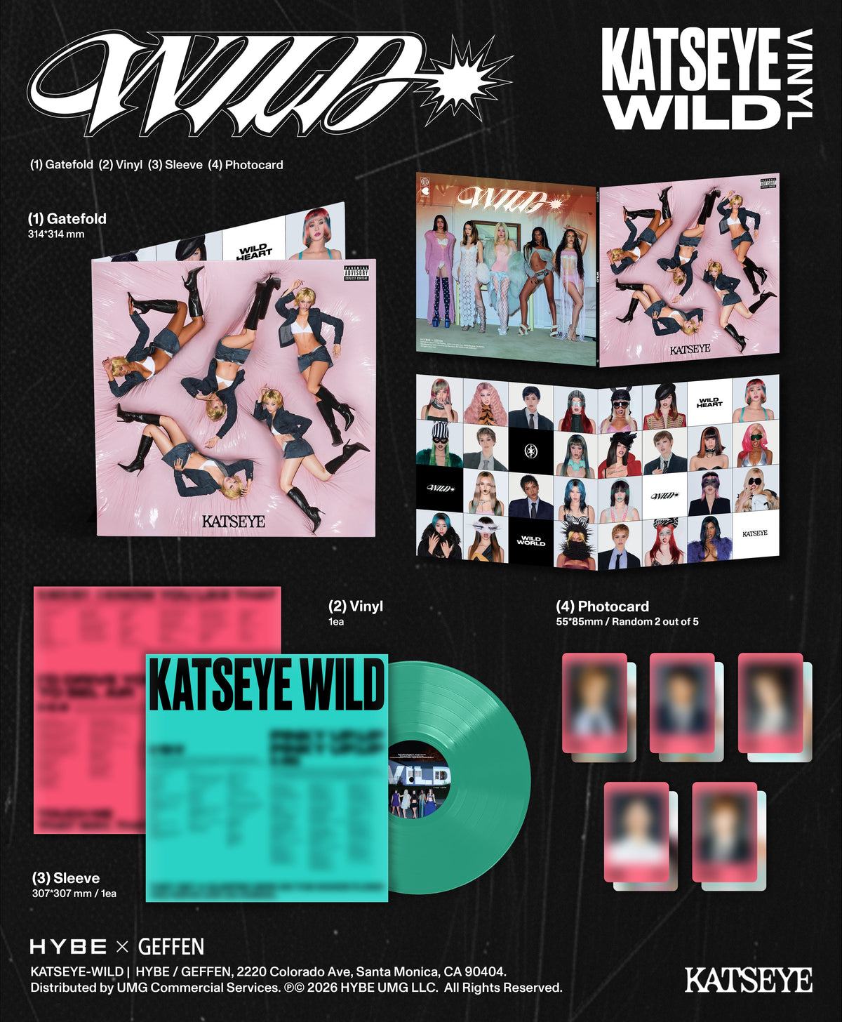 KATSEYE - WILD - Vinyle