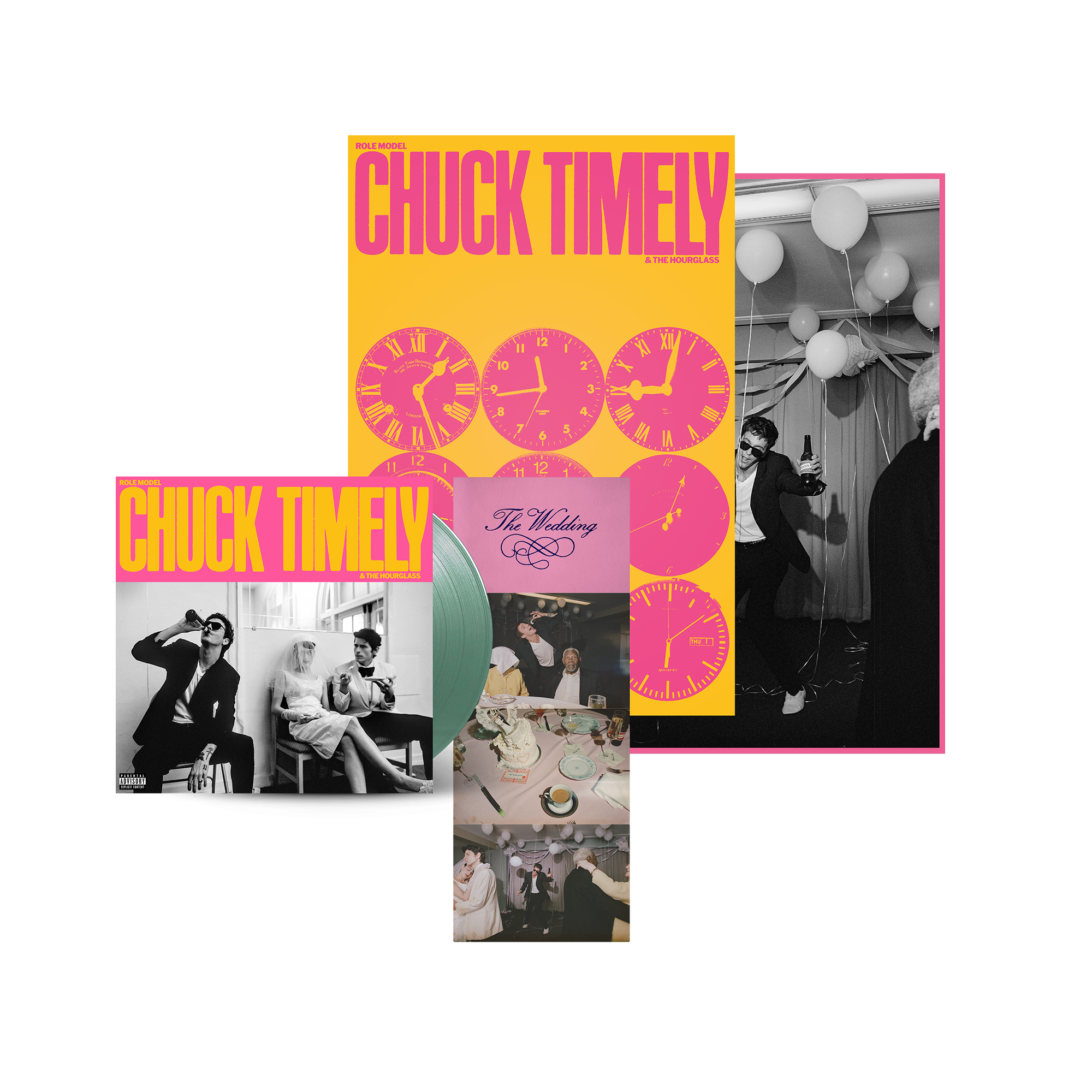 Role Model - Chuck Timely & the Hourglass - Vinyle Couleur Pistache (Exclusivité)