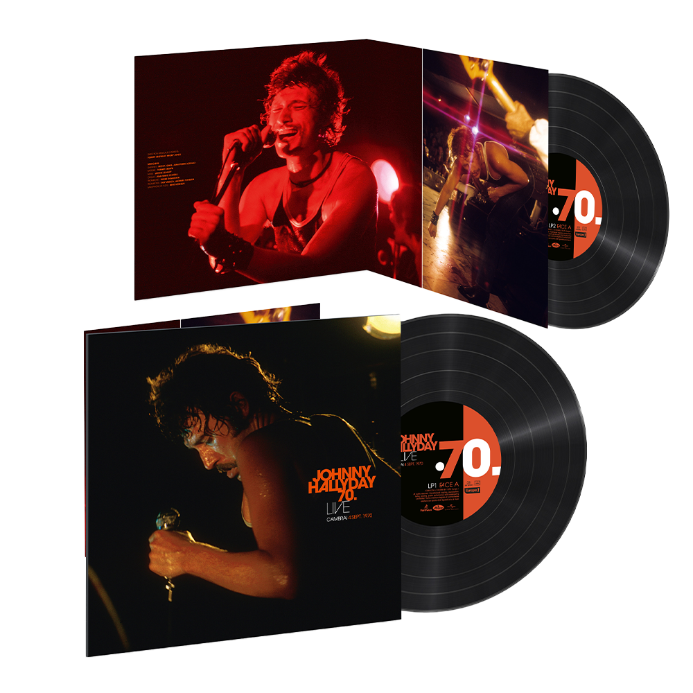 Johnny Hallyday - Live Cambrai 70 - Double Vinyle