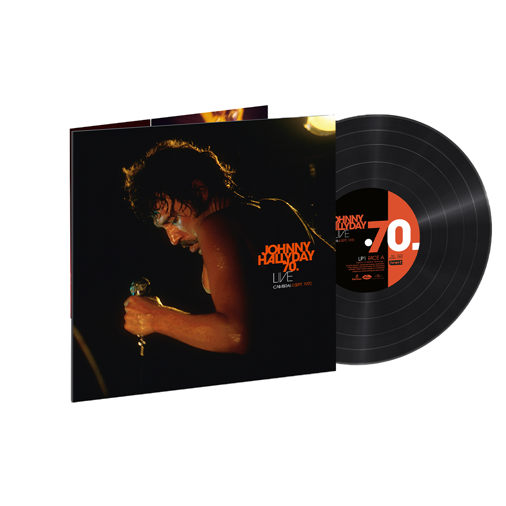 Johnny Hallyday - Live Cambrai 70 - Double Vinyle