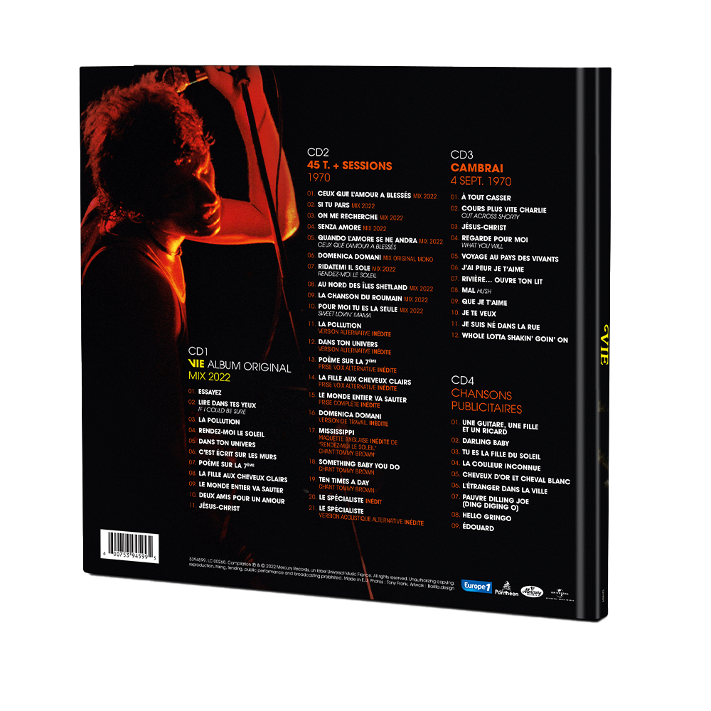 Johnny Hallyday - Johnny 70 - Coffret Super Deluxe Édition 4CD