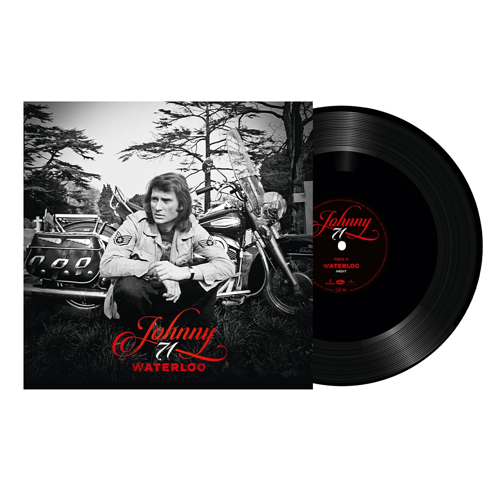 Johnny Hallyday - Waterloo - Vinyle 45T