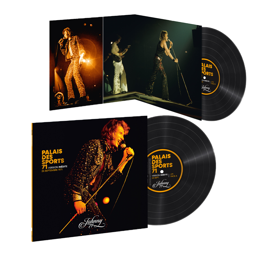 Johnny Hallyday - Palais des Sports 71 - Double Vinyle