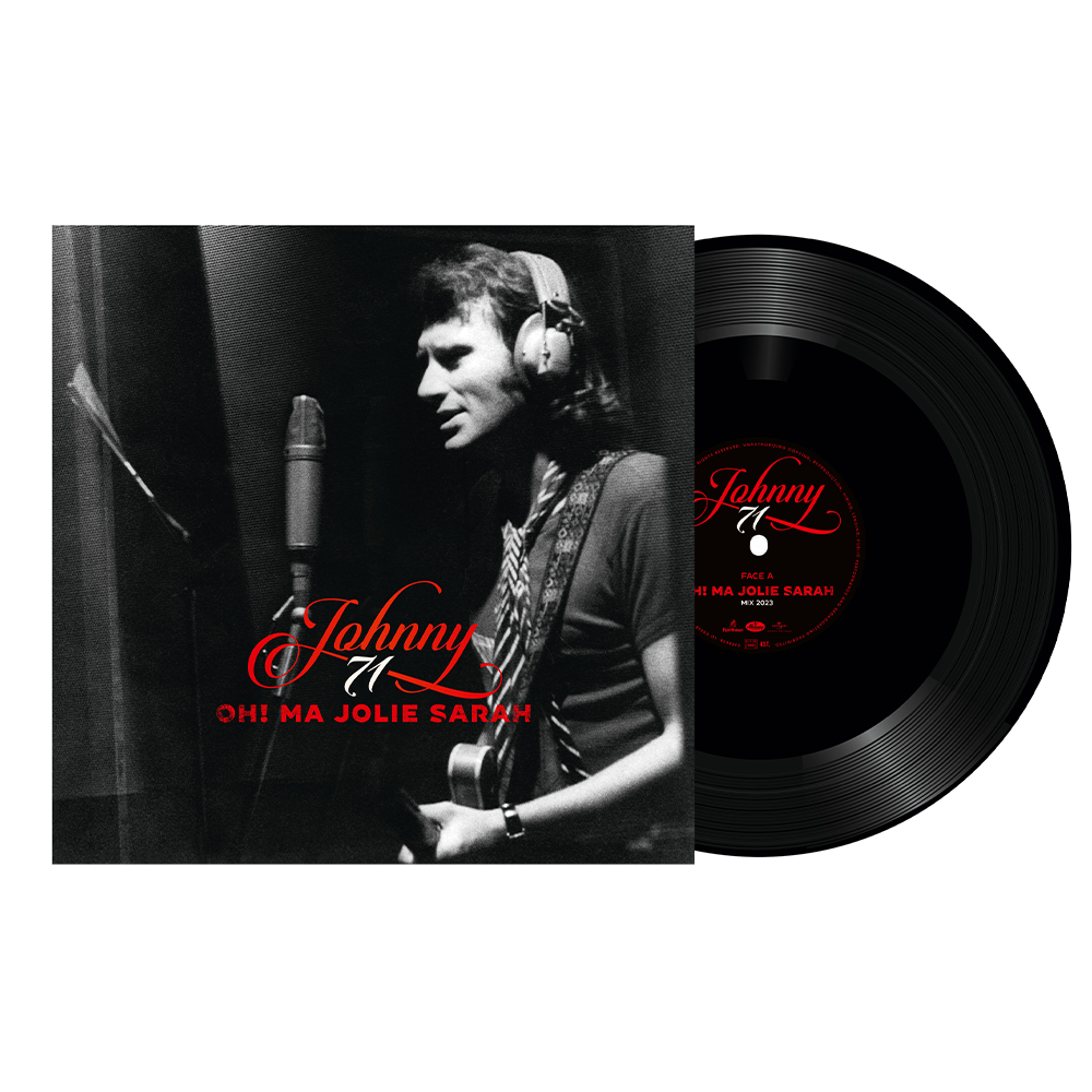 Johnny Hallyday - Oh ! Ma Jolie Sarah - Vinyle 45T