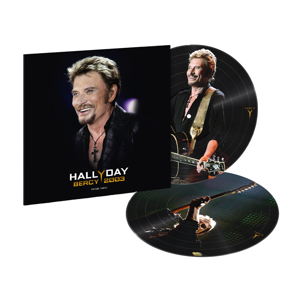 Johnny Hallyday - Bercy 2003 - Vinyle Picture Disc