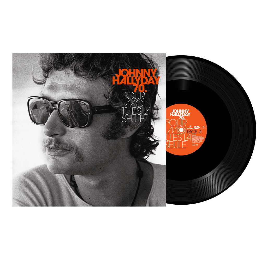 Johnny Hallyday - Pour moi tu es la seule - Vinyle 45T