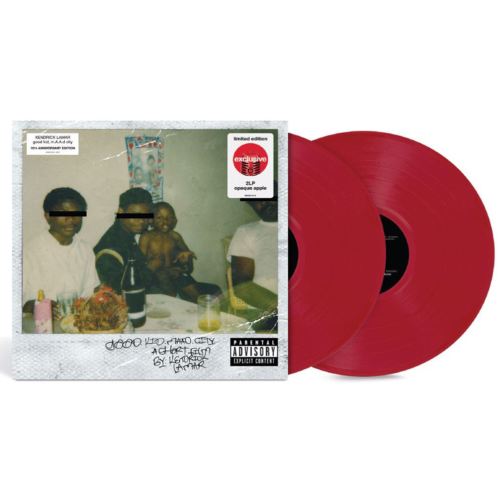 Kendrick Lamar - good kid, m.A.A.d city 10th Anniversary - Double vinyle rouge