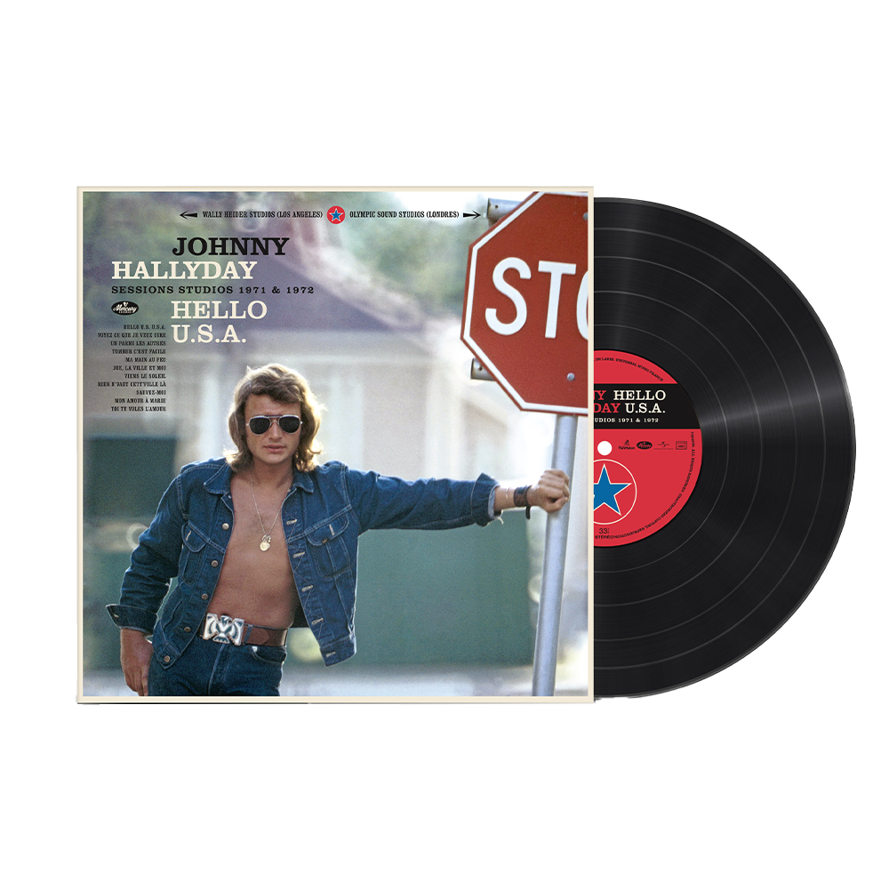 Johnny Hallyday - Hello USA - Vinyle
