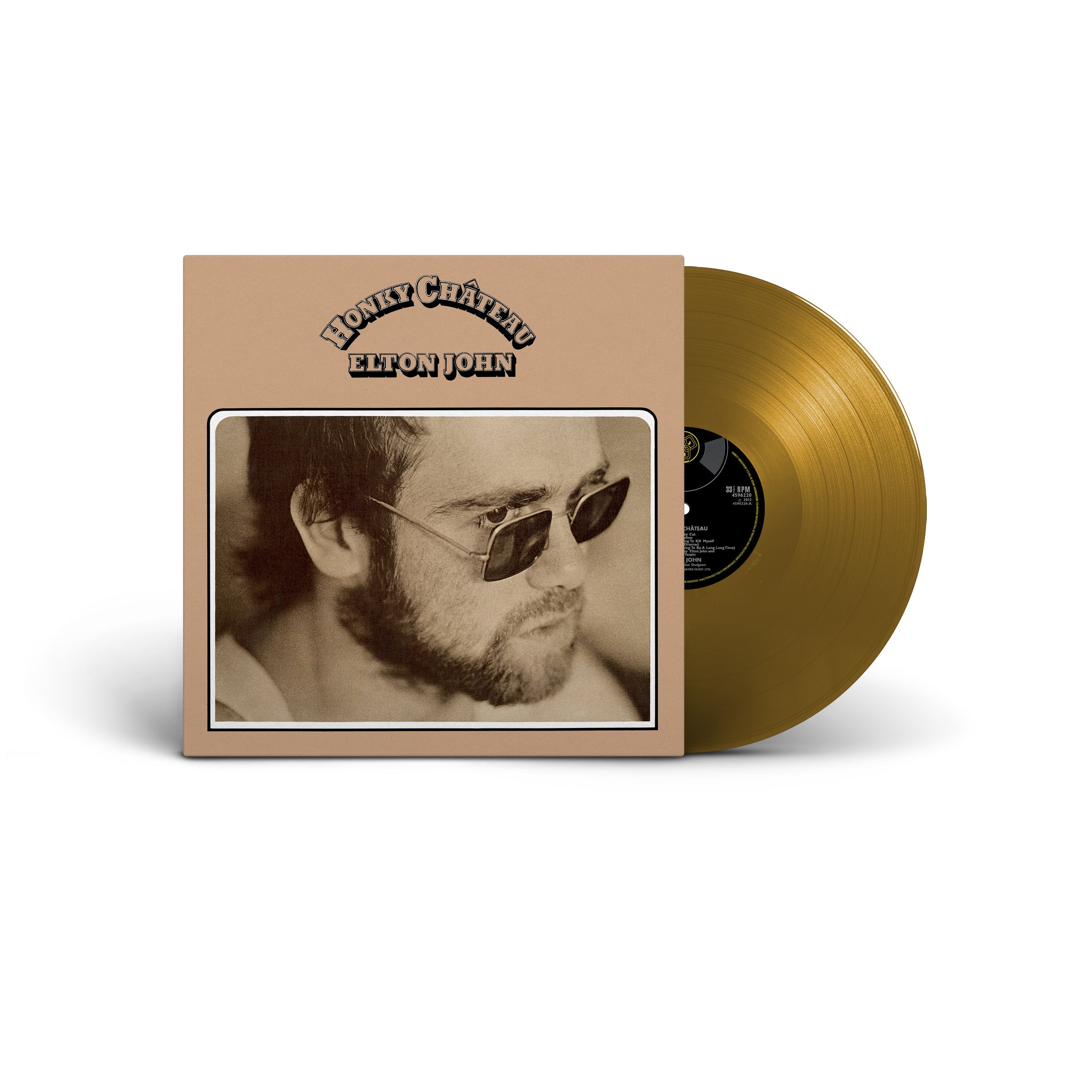 Elton John - Honky Château - Vinyle Doré