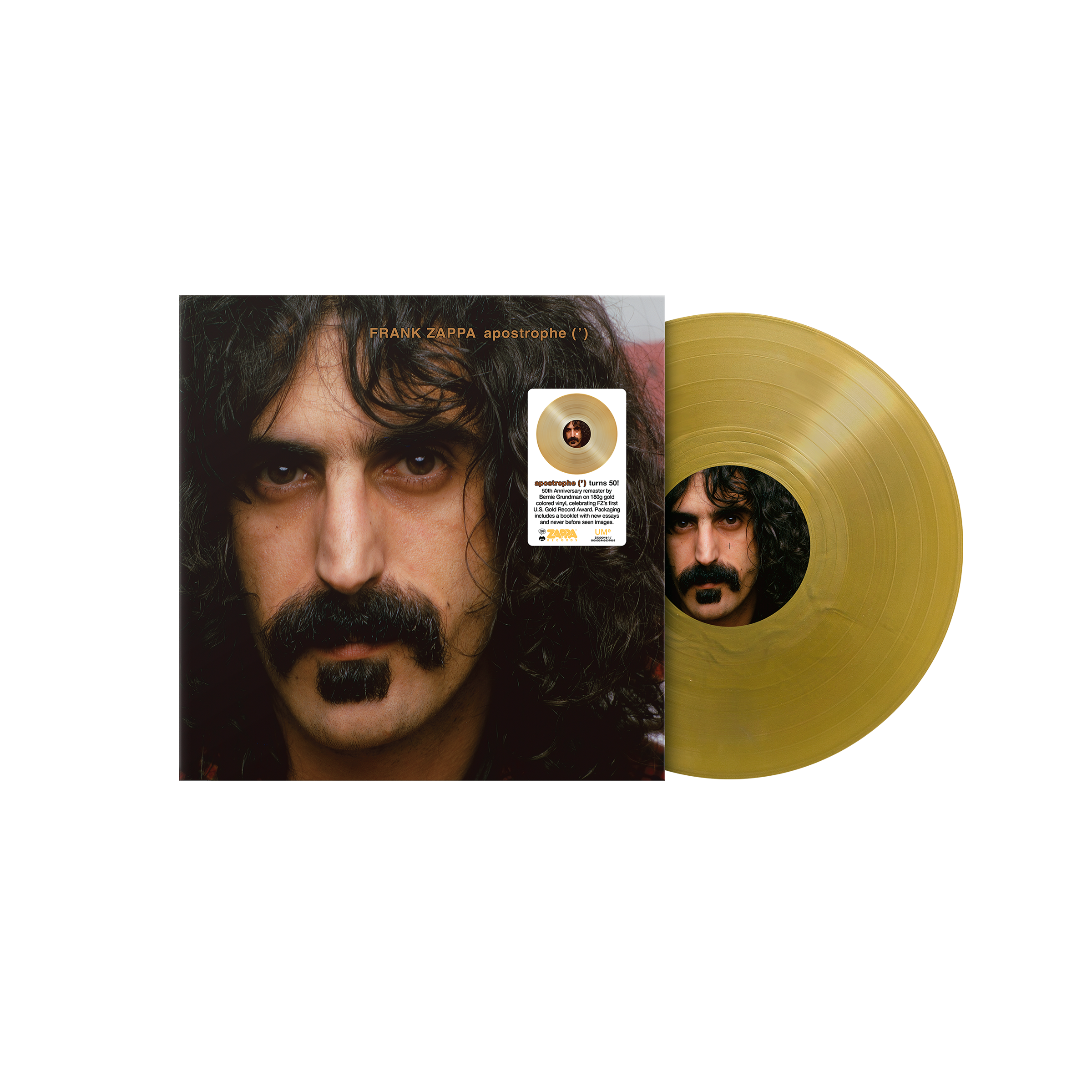 Frank Zappa – Apostrophe(‘) 50th Anniversary - Vinyle Gold