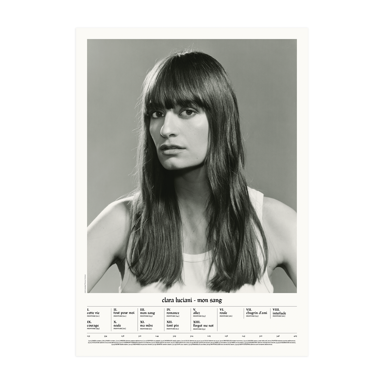Clara Luciani - Affiche Portrait