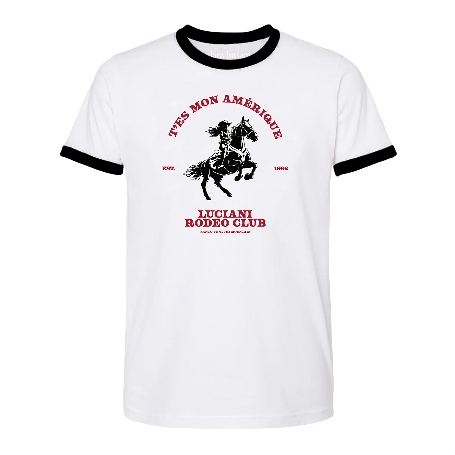 Clara Luciani - T-Shirt Rodeo Club
