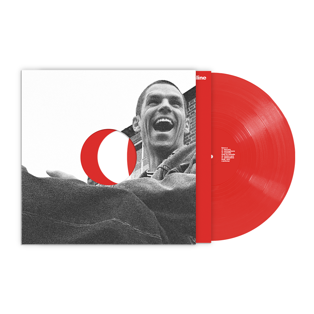 Hervé - adrénaline - Vinyle couleur dédicacé