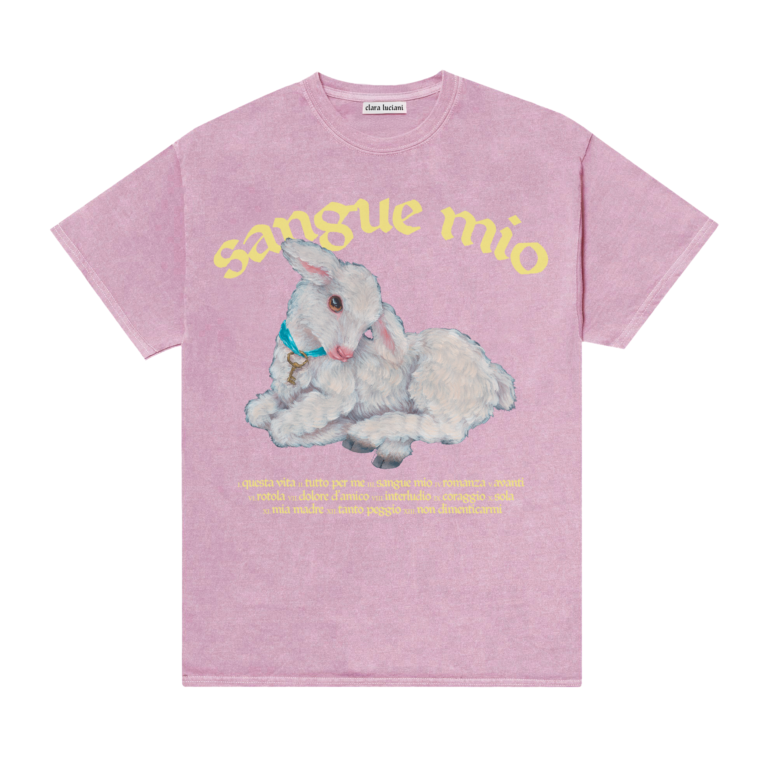 Clara Luciani - T-Shirt "Sangue Mio"