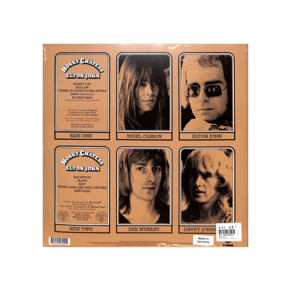 Elton John - Honky Château - Vinyle Doré