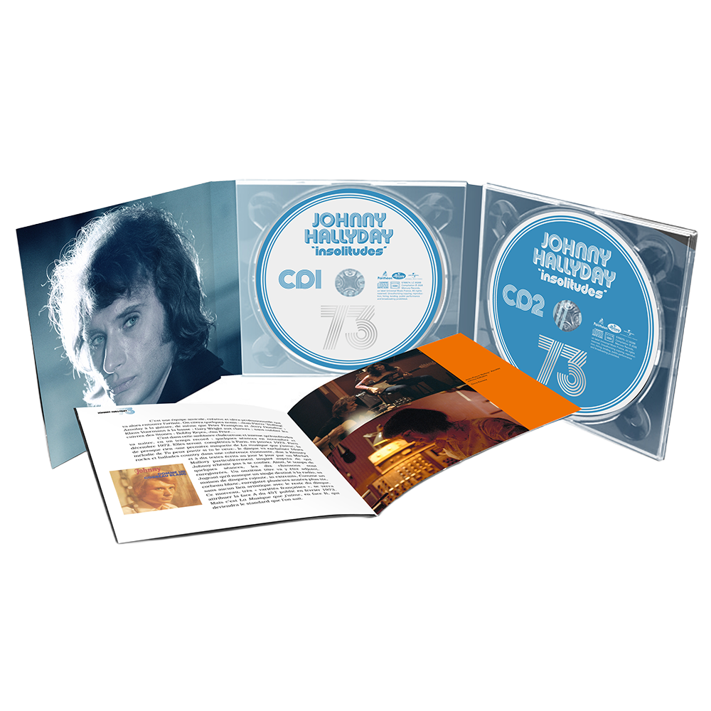 Johnny Hallyday - Johnny 73 - Double CD Insolitudes