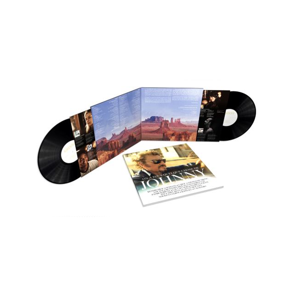 Johnny Hallyday - On a tous quelque chose de Johnny - Double Vinyle