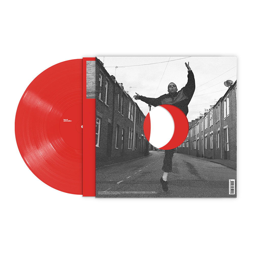 Hervé - adrénaline - Vinyle couleur dédicacé