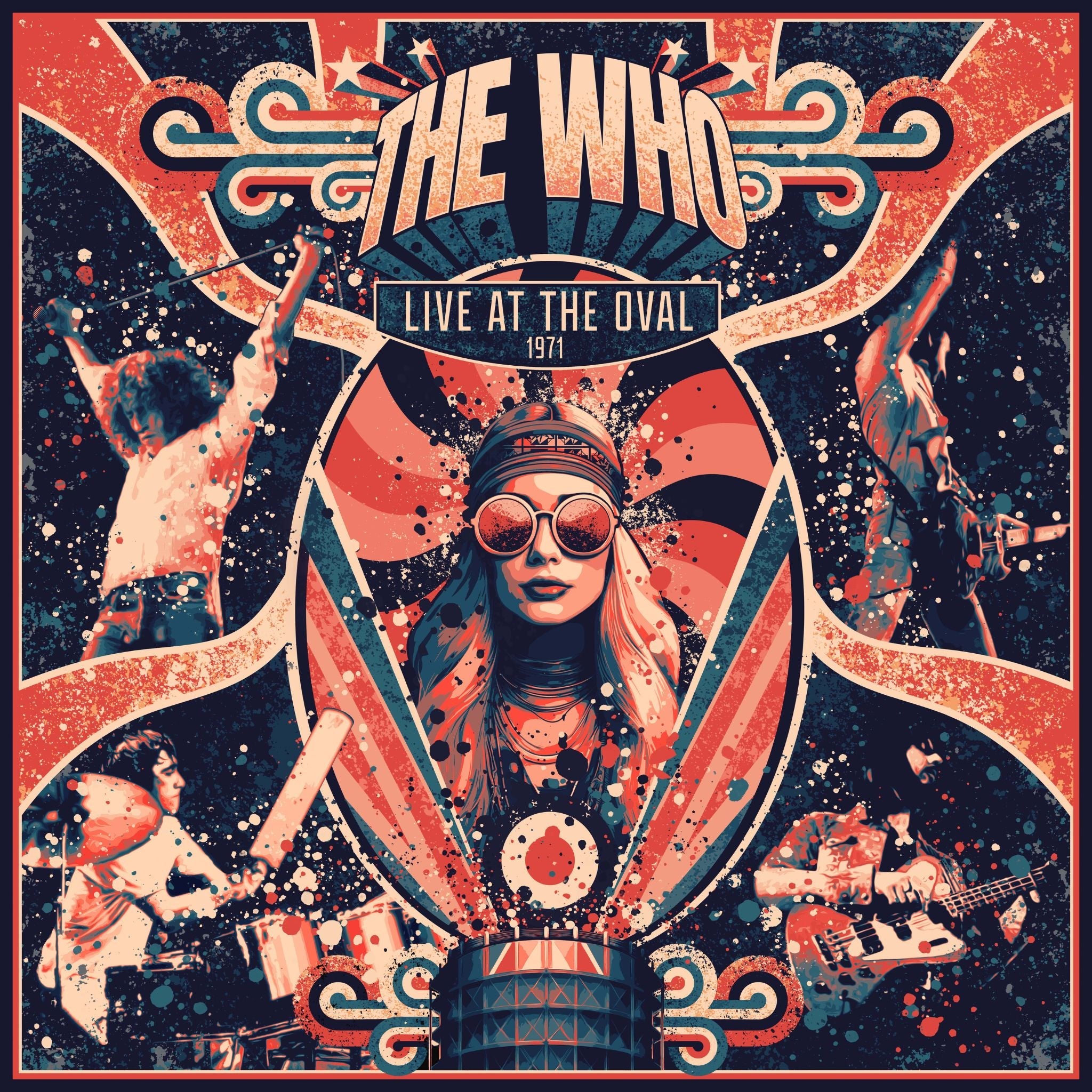 The Who - Live at The Oval 1971 - Double vinyle