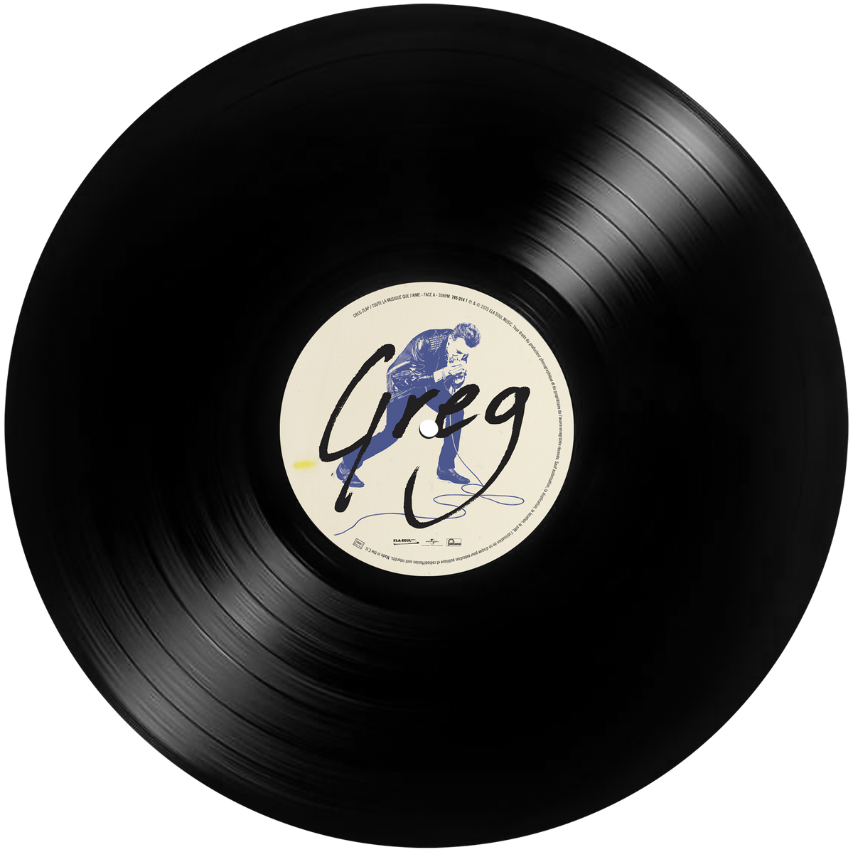 Greg Zlap - Toute la musique que j'aime - Vinyle dédicacé