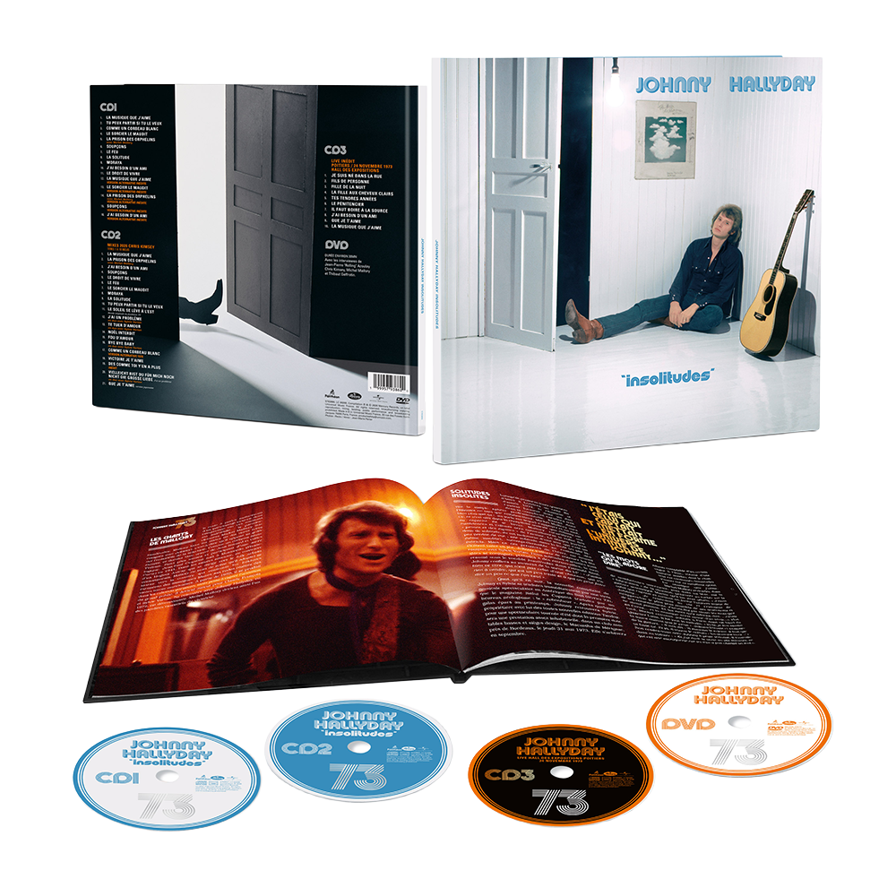Johnny Hallyday - Johnny 73 - Coffret 3CD + 1DVD