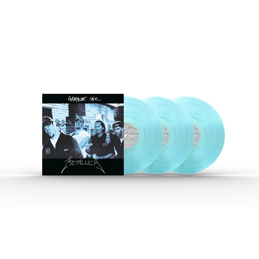 Metallica - Garage Inc. - Triple Vinyle Bleu Ciel