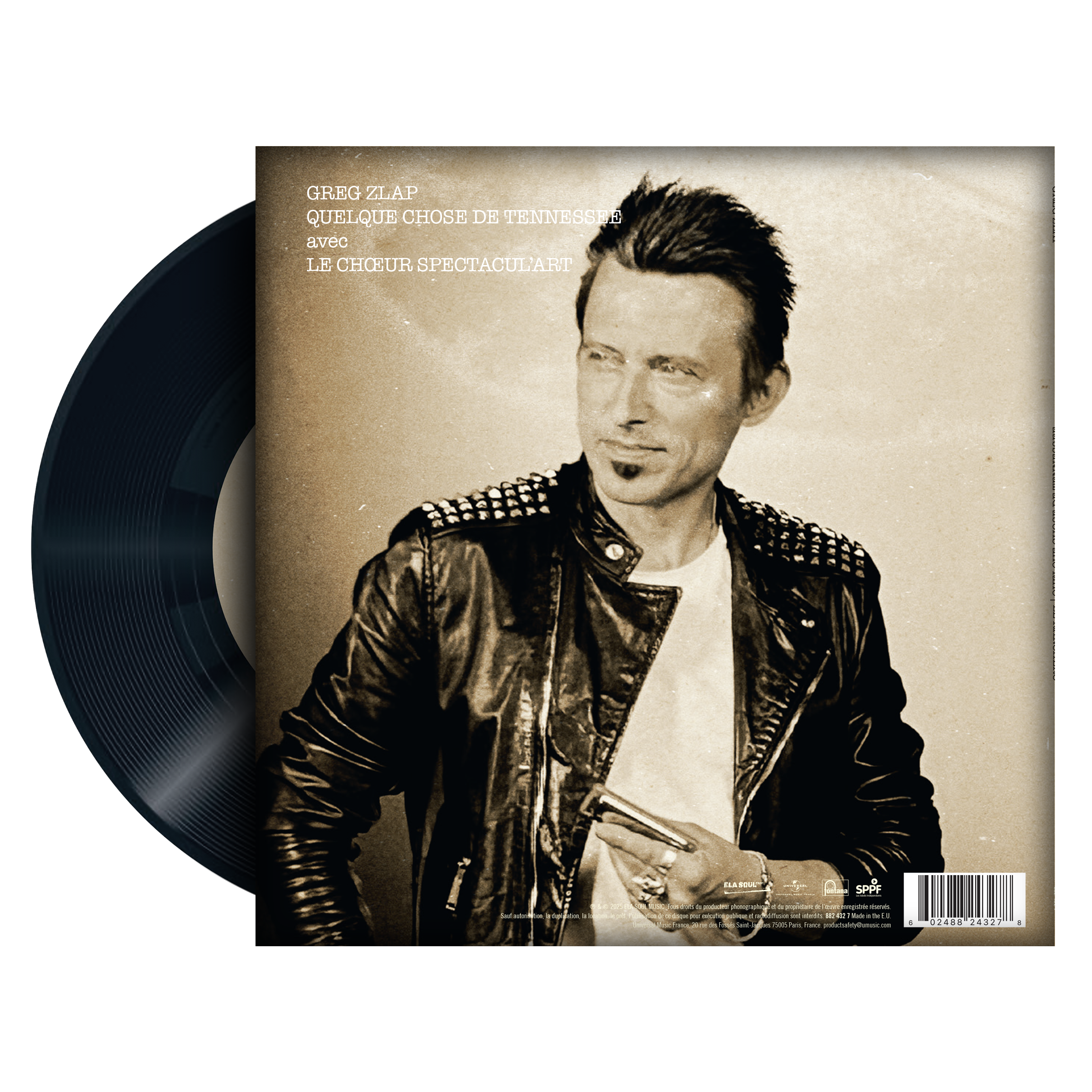 Greg Zlap - Le ranchero - Vinyle 45T