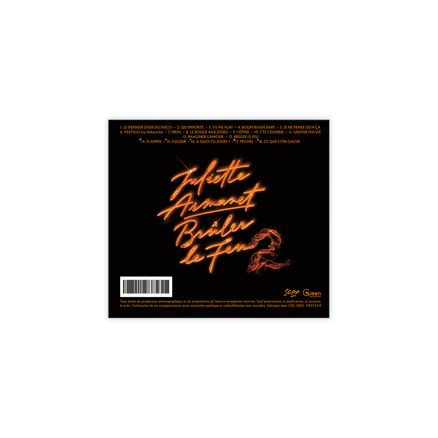Juliette Armanet - Brûler le feu 2 - CD