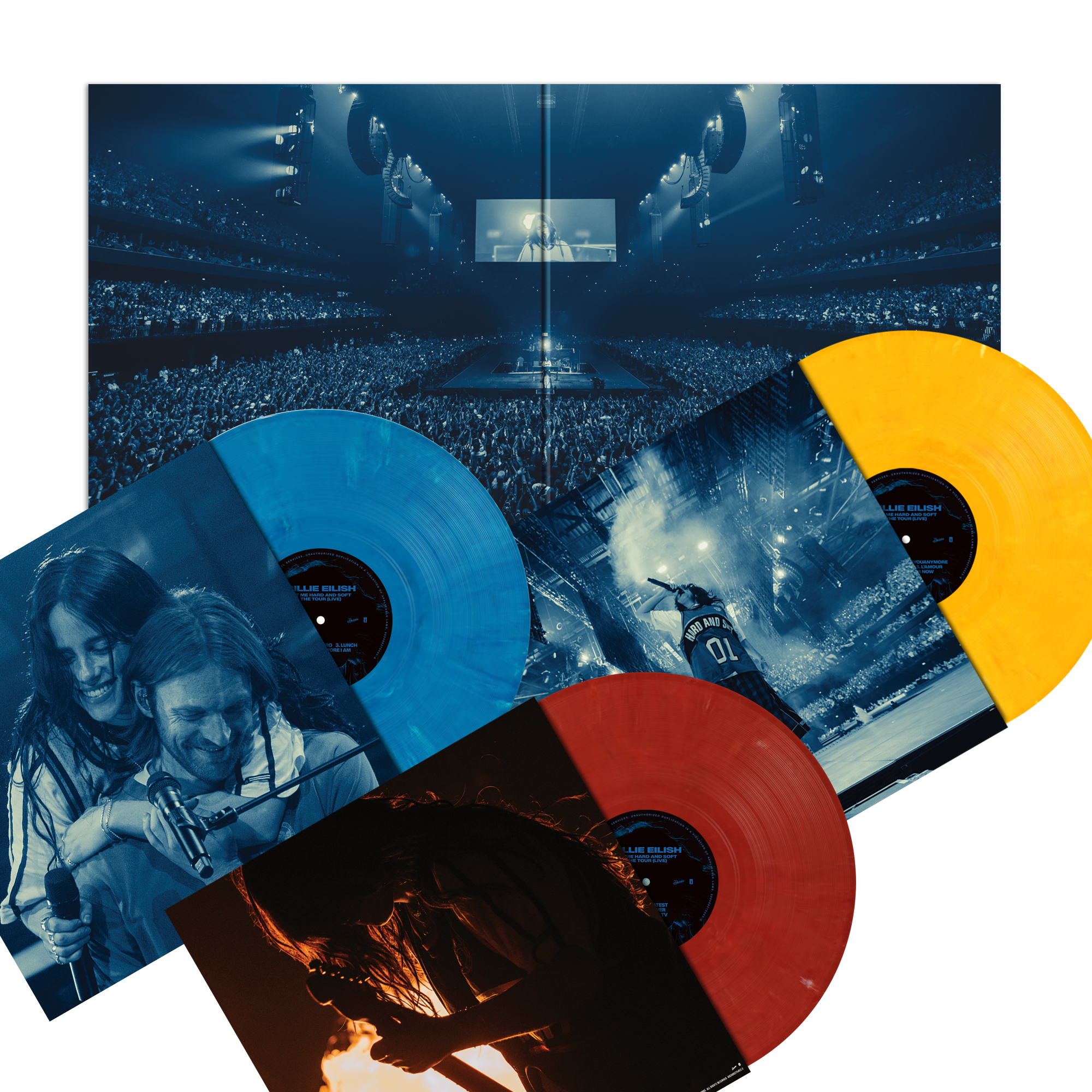Billie Eilish - HIT ME HARD AND SOFT: THE TOUR (LIVE) - Triple Vinyle