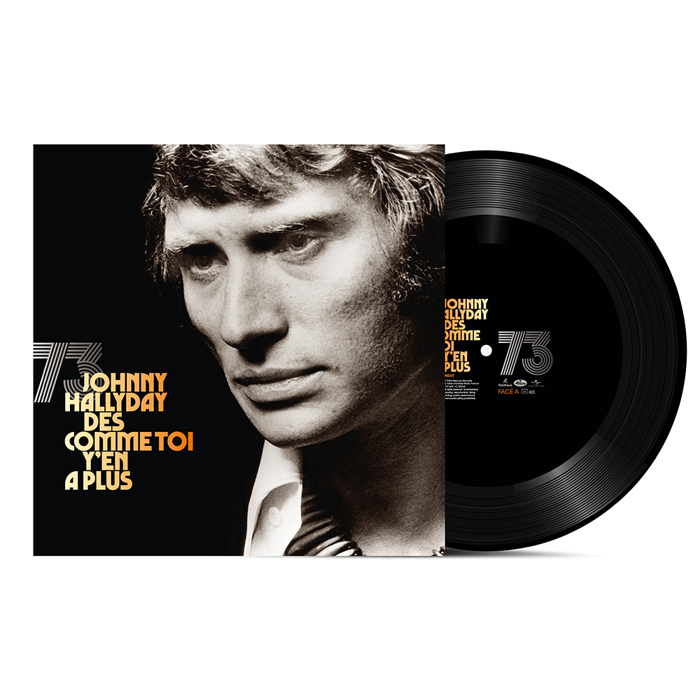 Johnny Hallyday - Johnny 73 - Vinyle 45T