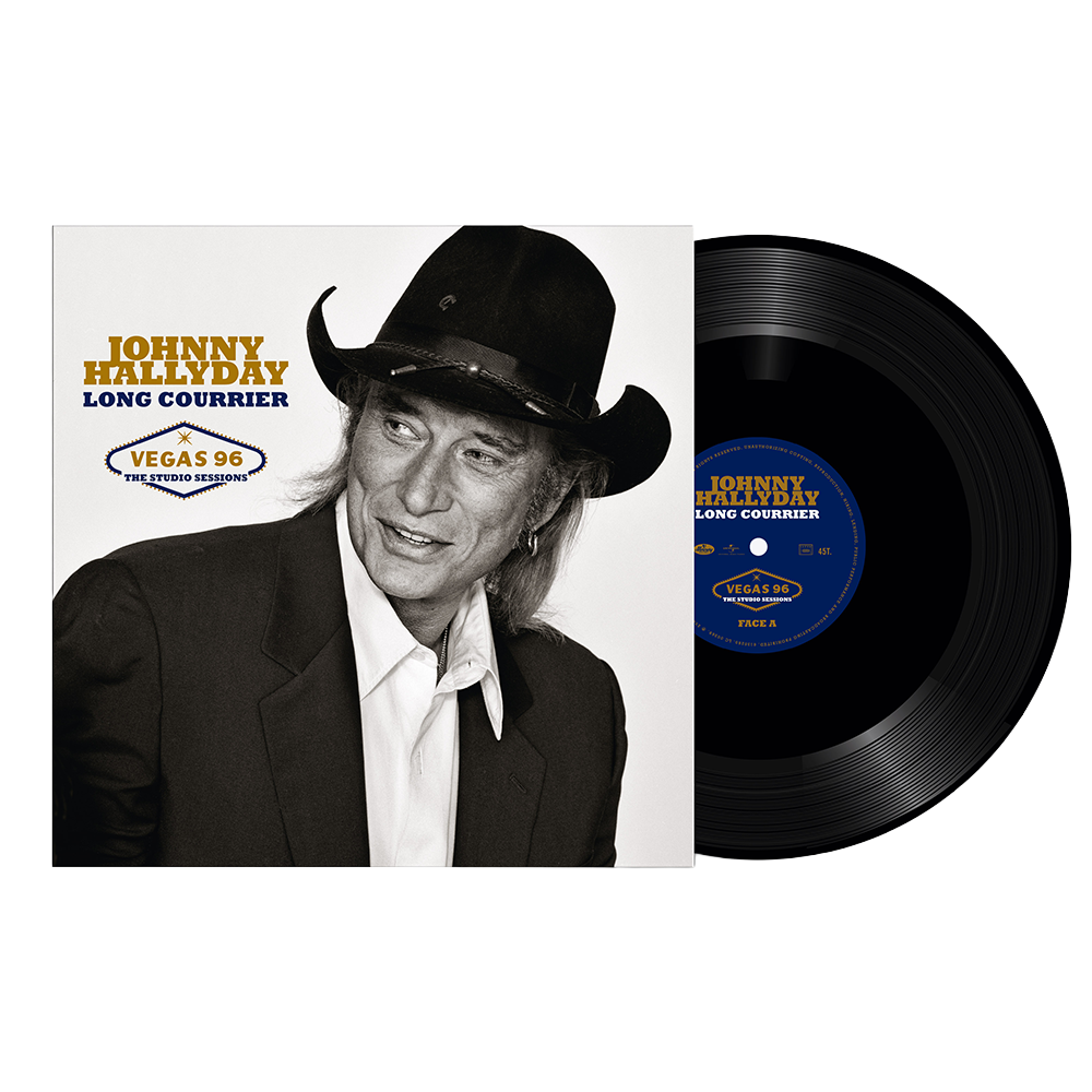 Johnny Hallyday - Vegas 96 - Vinyle 45T Exclusif "Comme un fou"