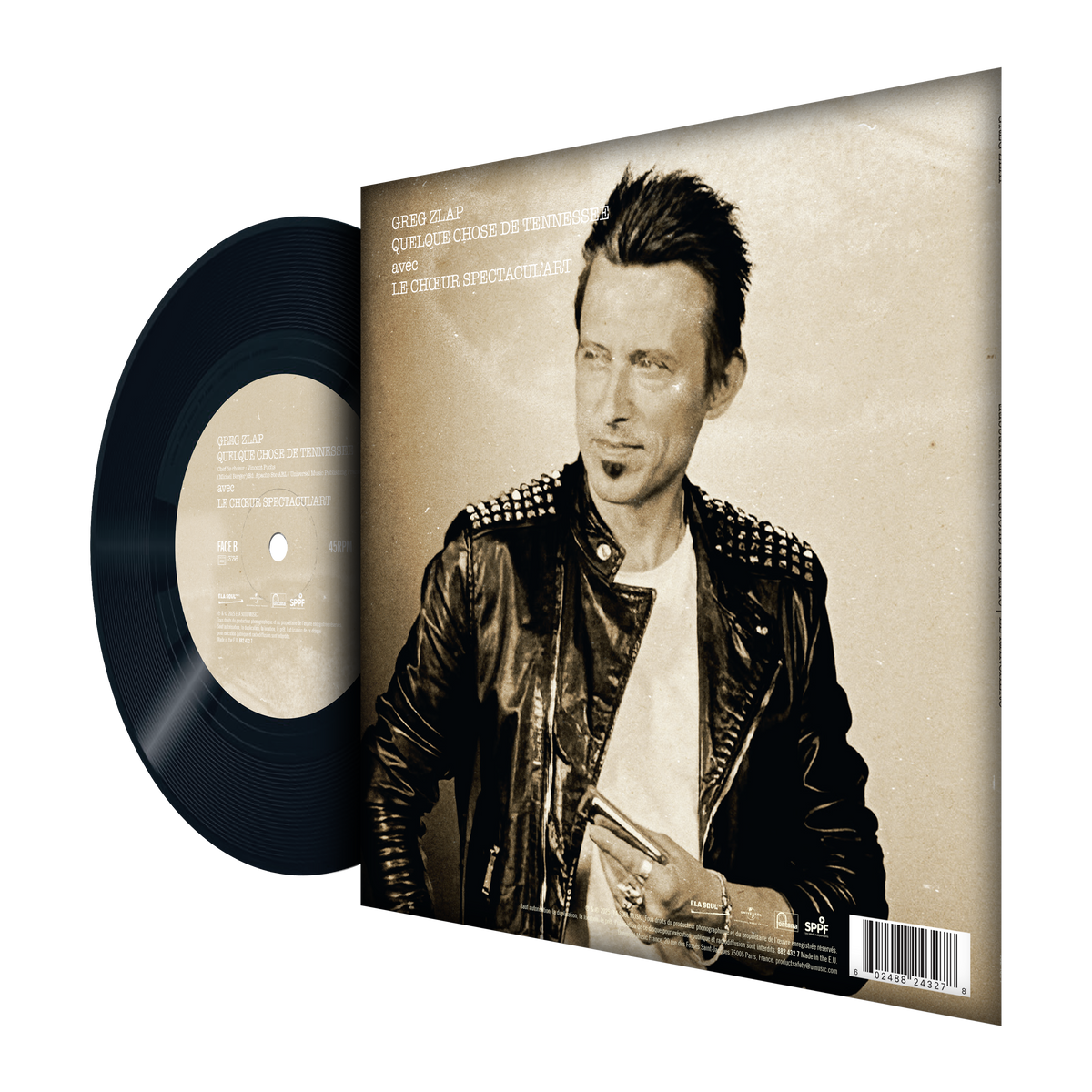 Greg Zlap - Le ranchero - Vinyle 45T